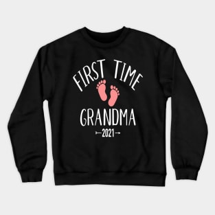 First time grandma Crewneck Sweatshirt